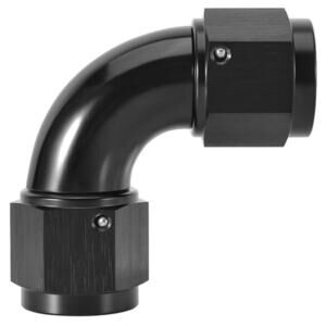 10AN 10-AN 90 Degree Swivel Female to Female Flare Union Adapter Fitting B